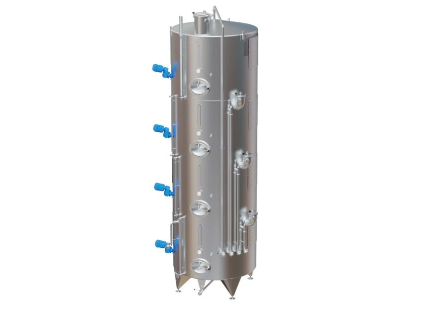 Four-Section Vinifier AEMP Series for Fermentation and Storage