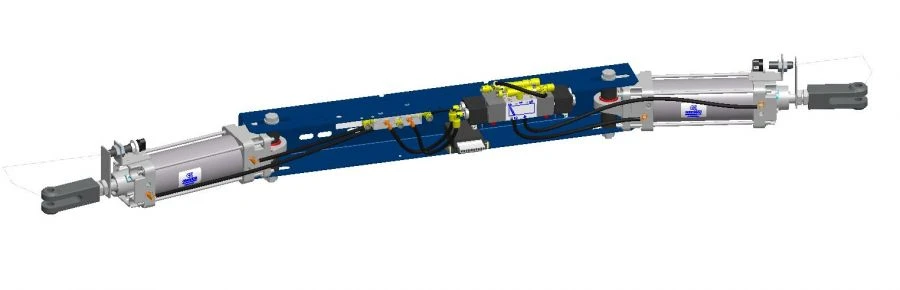 Pneumatic Door Actuator for Vehicles 40N2R63/100T1B001
