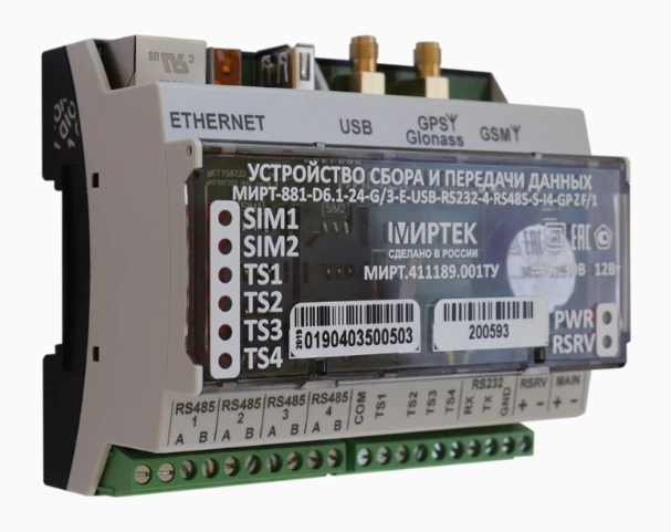 جهاز جمع ونقل البيانات "MIRT-881" في غلاف D6.1