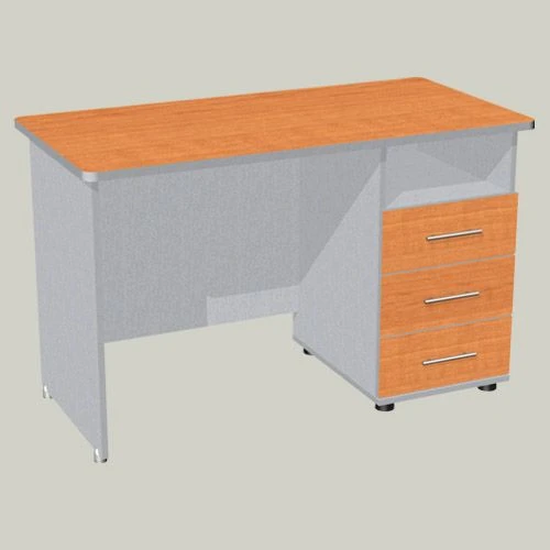 STP-4 Rectangular Writing Desk with One Drawer