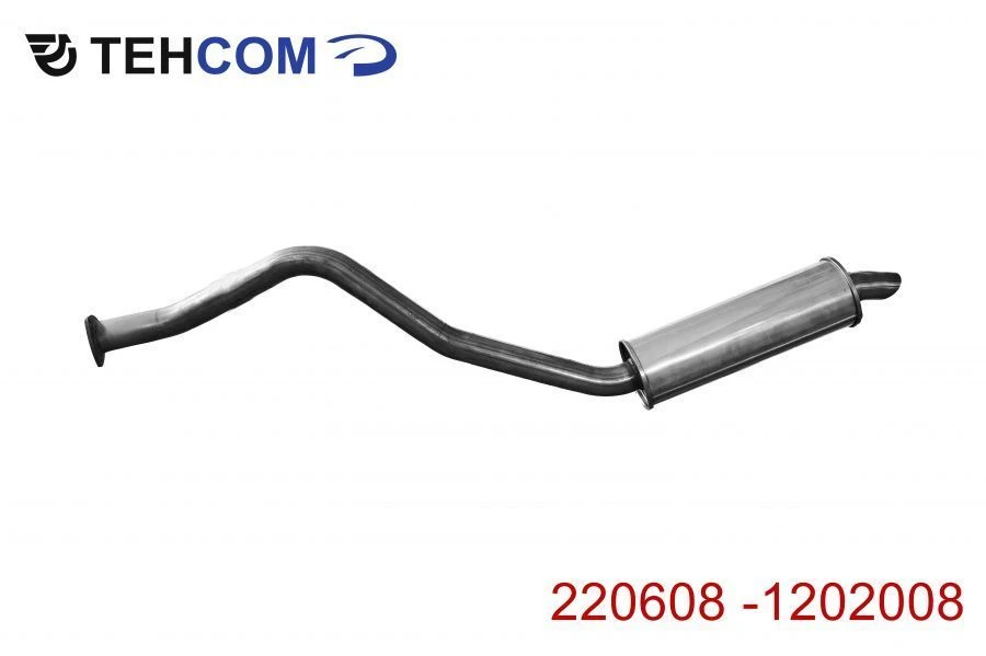ريزوناتور من الفولاذ المقاوم للصدأ لمحرك زامز 2006-2013، نموذج 220608-1202008