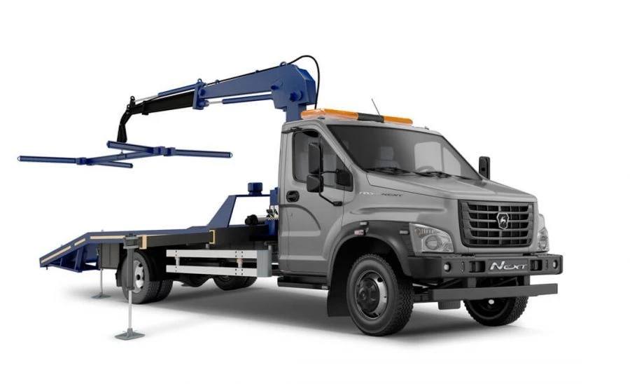 شاحنة سحب السيارات من النوع 47122، موديل 47122G على قاعدة شاسيه GAZ C42R33