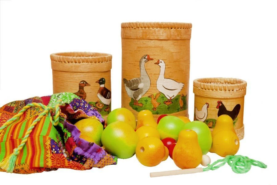 Educational Toy Set "Tuesski with Ideas" - Fruits