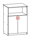 Multifunction Printer Cabinet - Alliance-S Brand