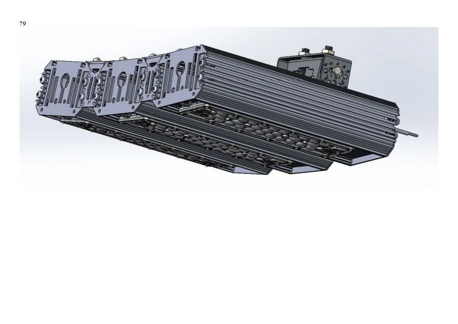 مصباح LED "تصميم صناعي MTM IoT" سلسلة كيوبيك 180 ثلاث وحدات اتصال جانبي 5 درجات تثبيت كيوبي 177 فولت
