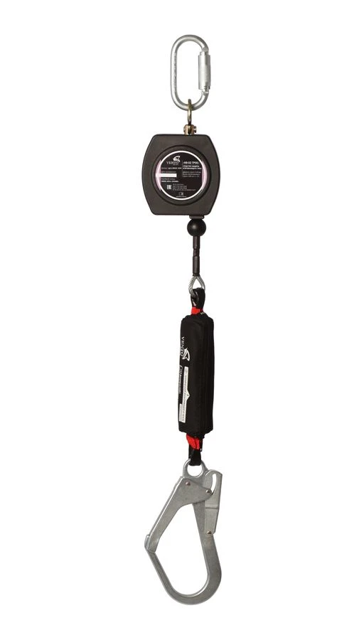Compact Fall Protection Device with Hook - NV-02 Cable, Model VNT HB02C Set 0051