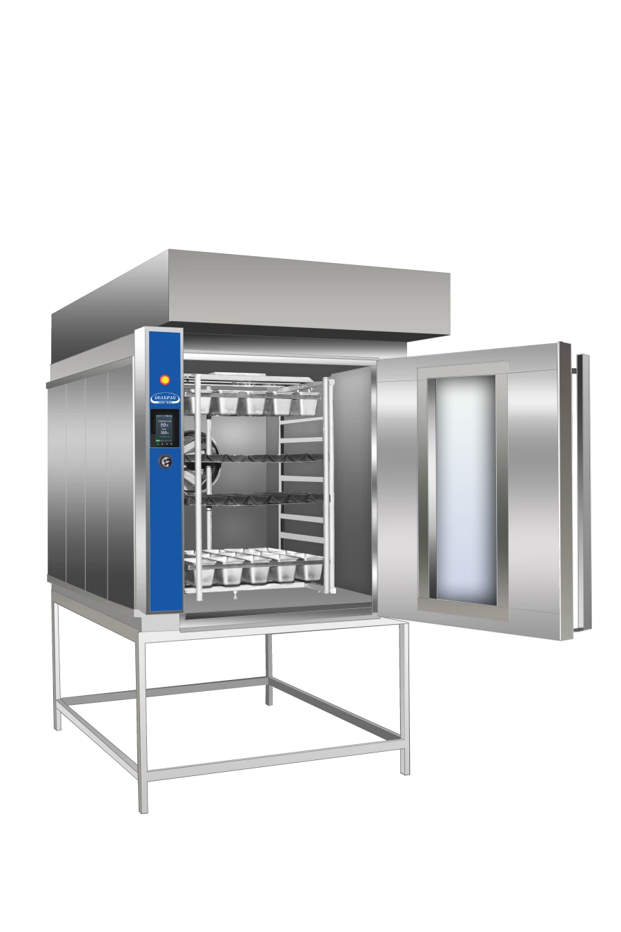 Convection-Rotary Electric Oven EMB 040/2 TRE for Baking