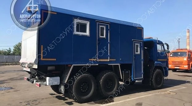 مركبة إنقاذ طوارئ لنقل البضائع والركاب على شاسيه كاماتز-5350-D5 نوع 4761