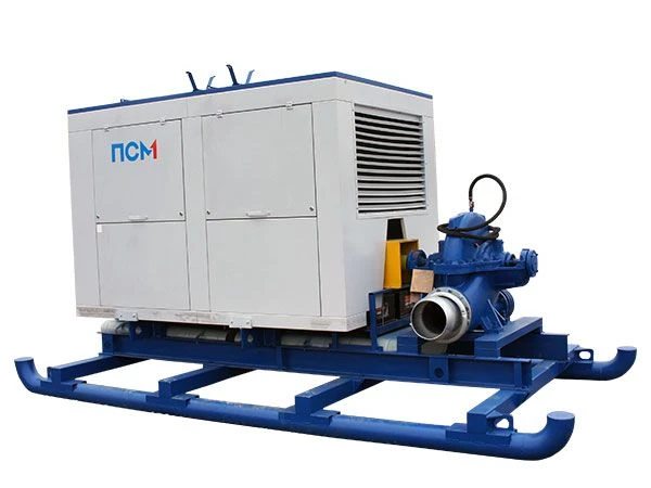محطة مضخة ديزل طراز DNU-630/125