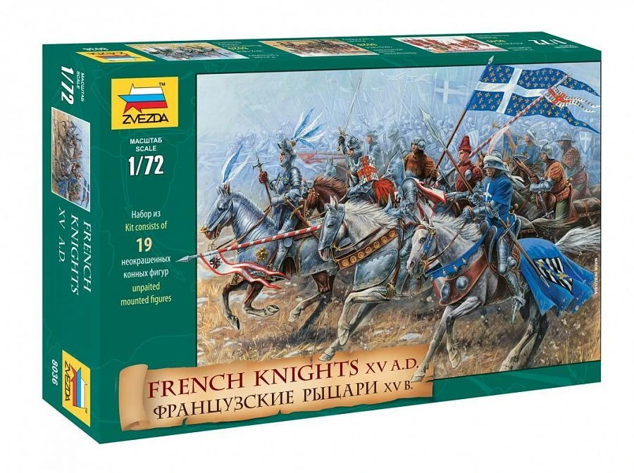 French Knights XV Century Assembly Model