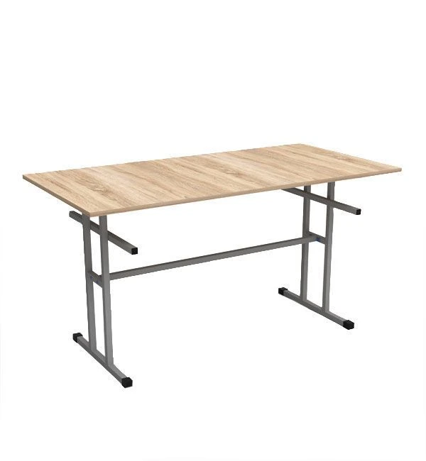 طاولة طعام لـ 6 أشخاص بإطار معدني (STL142)