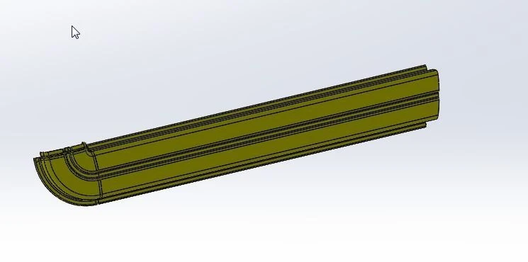 Pipeline Enclosure Made of Polyester Fiberglass 5299-8119016-10