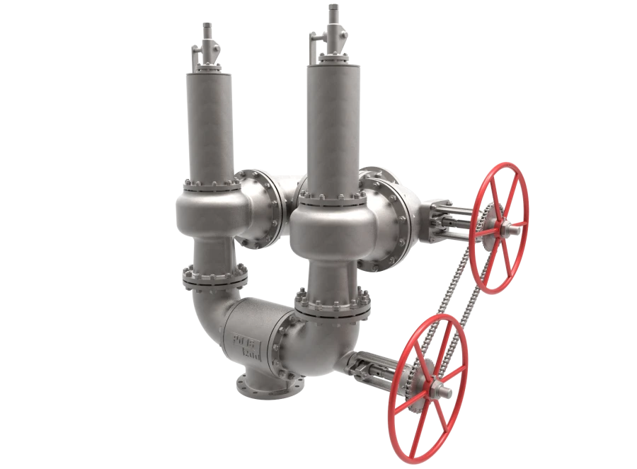Safety Valve Block with Switching Devices DN 10-300 mm PN 1.6-42.0 MPa