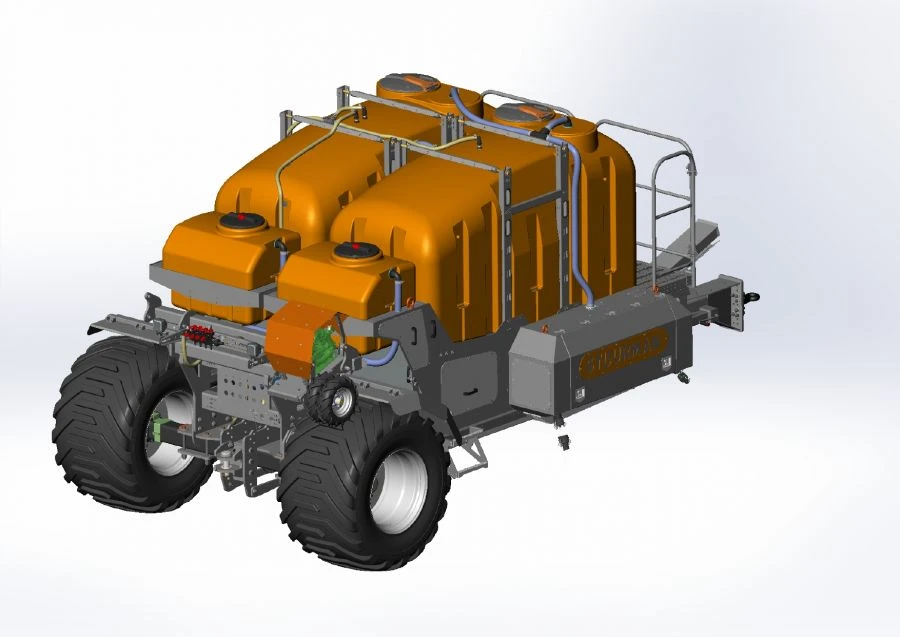 وحدة تطبيق الأسمدة السائلة المتنقلة STUURMAN RONDO 6000WD