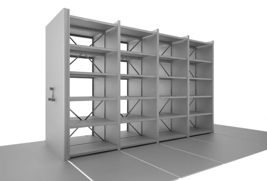 Mobile Shelving Units Series CM (Height: 1500-3000mm, Width: 500-1500mm, Depth: 500-1500mm)