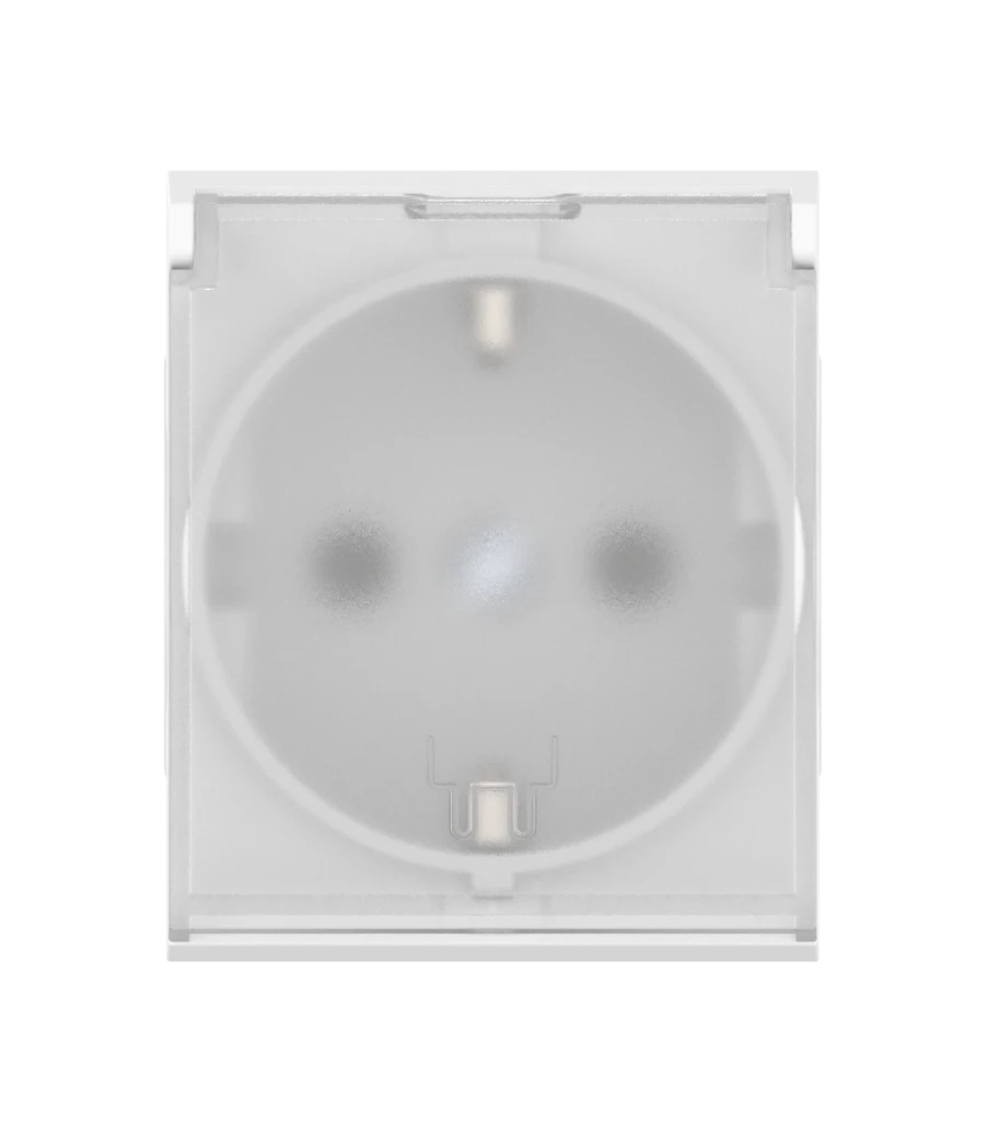 CADUCEUS ALING MODE Hidden Socket with Grounding 16A, 250V, Art. 653.0T