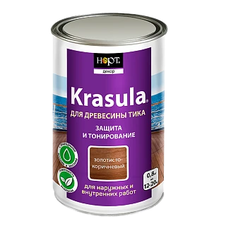 Protective Decorative Composition KRASULA for Teak Wood 0.8kg