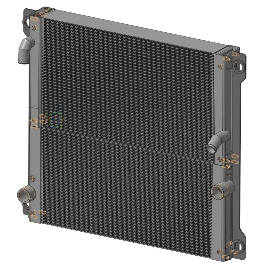 Engine Cooling Radiator Block PG-20B.1301.000