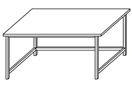 Chromatography Workbench with Reinforced Design (up to 250kg) SXr