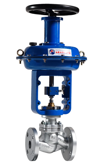 Single Seat Isolation Valve with Diaphragm Actuator, Type KO, DN 15-300, PN 16-40