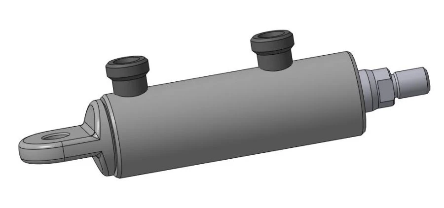 Hydraulic Cylinder EDCG 037.000-11 for Agricultural Machinery
