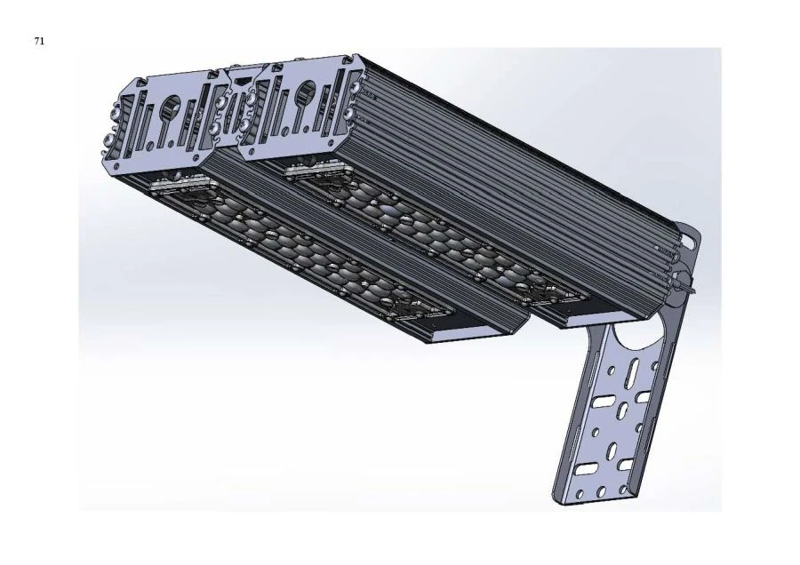 ضوء LED بتصميم صناعي "MTM IoT" سلسلة كويبيك 80 مع وحدتين