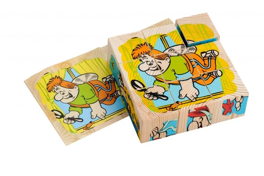 مجموعة مكعبات أبطال الحكايات (9 قطع) - نموذج 4444-2