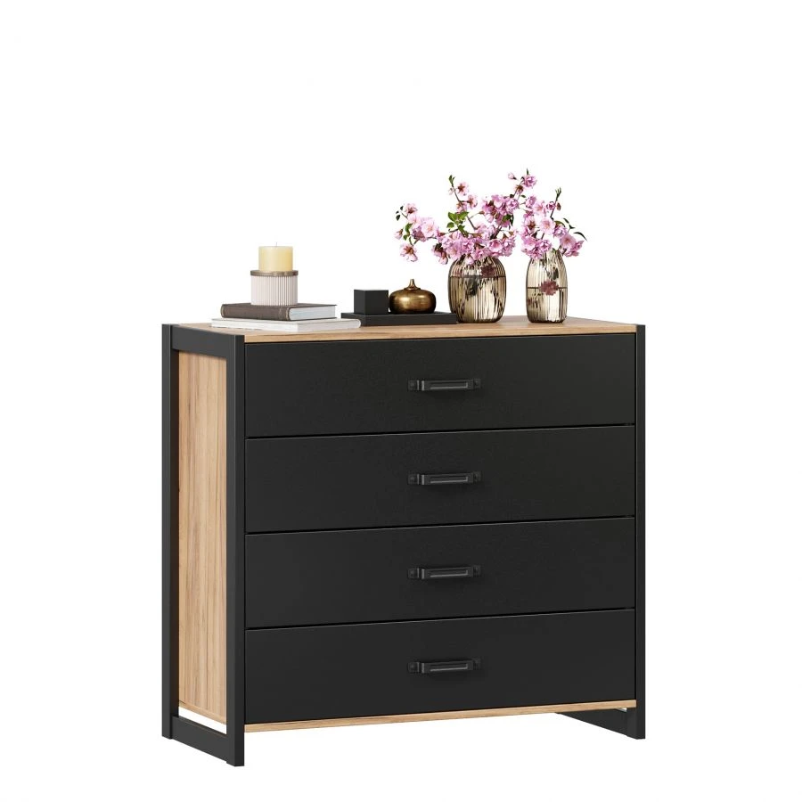 تِكنو LD.678110.000 كومود (بلوط ذهبي/أسود)