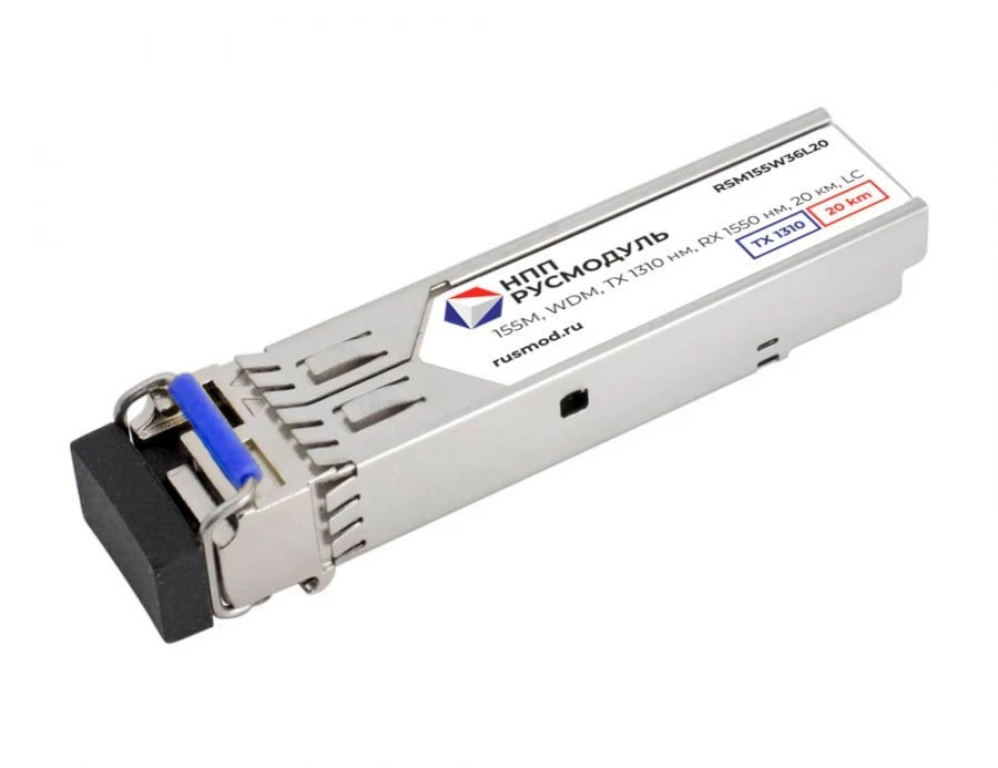 وحدة الاستقبال والإرسال الضوئي SFP RSM155W36L20