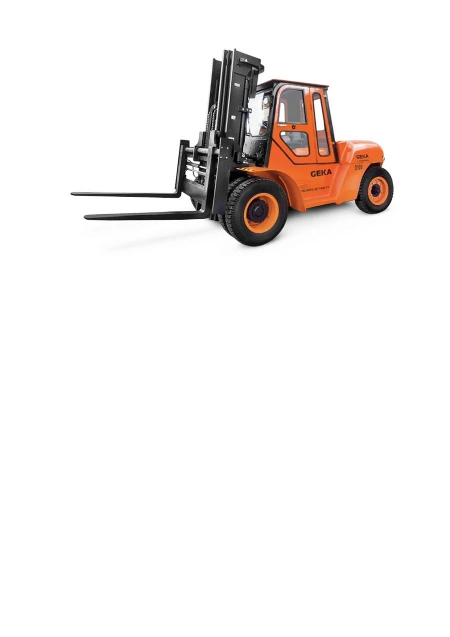 رافعة شوكية GEKA D50 مع نقل هيدروميكانيكي ومحرك MMZ D-245