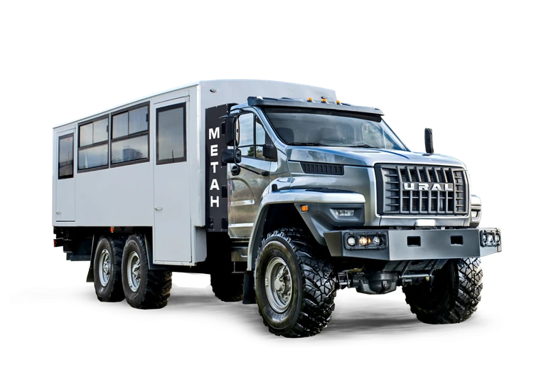 مركبة نقل الركاب المتخصصة أورال 32551-5113-71 CNG