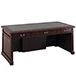 Ministry Writing Desk with MDF and Wood Finish