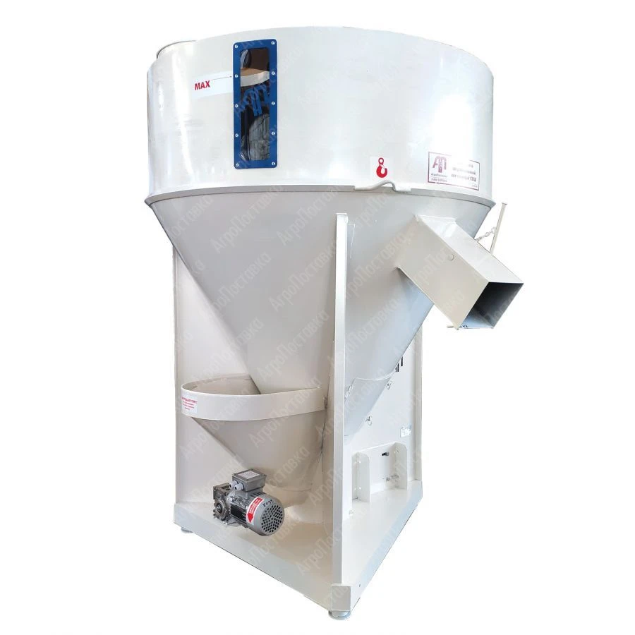 خلاط لولبي عمودي SVSH-1.5Sh لتغذية الحيوانات