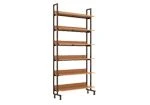 وحدة رفوف مكتبية ذات جانب واحد بإطار معدني نموذج STmet1
