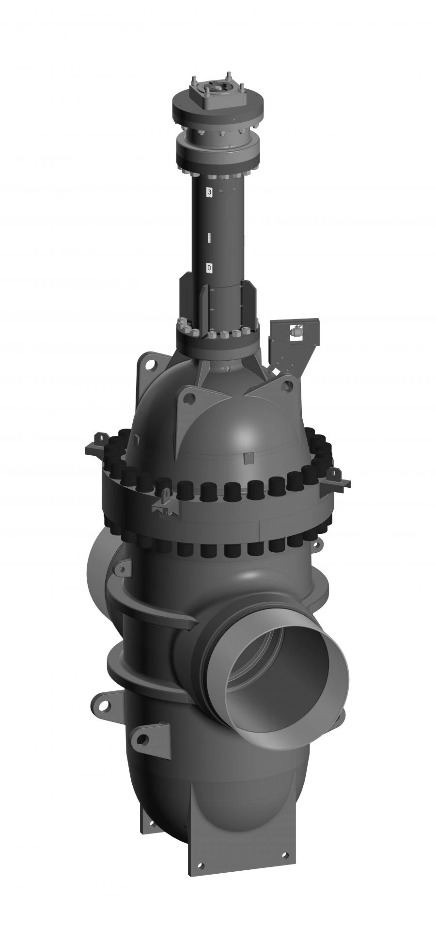 Steel Gate Valves DN 100 - 1200, PN 1.6 - 12.5 MPa