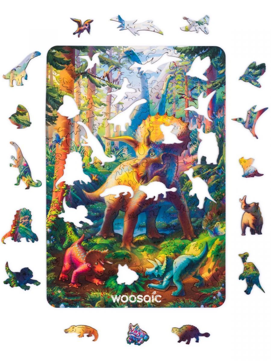 Educational Wooden Puzzles "Woosaic" - No Mechanisms