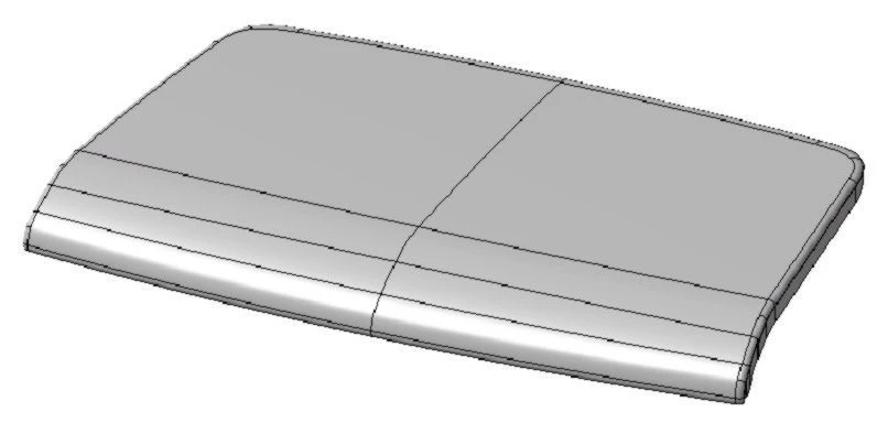 Radio Cover for Vehicles M1 and N1 - Model 1681921181