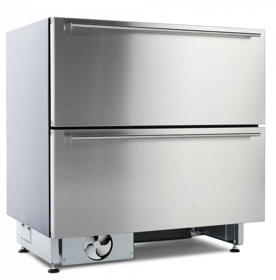 Built-in Drawer Fridge with Stainless Steel Finish - Norcool G2-FSS