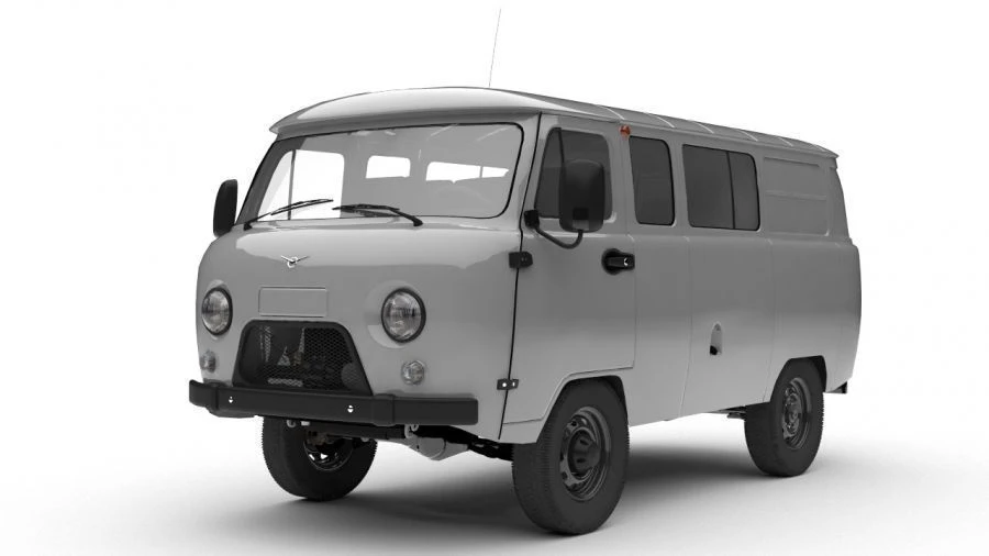 سيارة UAZ SGR 390995-122-04 لنقل الركاب والبضائع