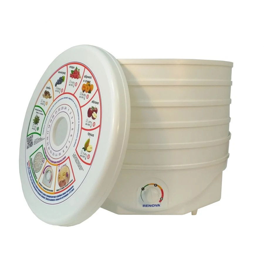 مجفف كهربائي منزلي للفواكه والخضروات RENOVA DVH31-500/7