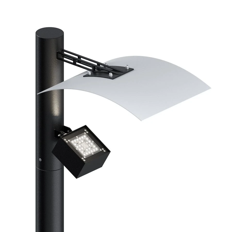 مصباح LED خارجي SVETHOLL فينسيتور L730 B400 H550 50W 3600 لومن