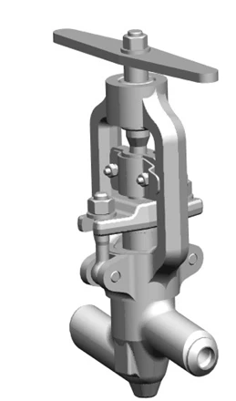 Stop Valves 589-10-0 DN10/PN25.0 for Thermal Power Plants