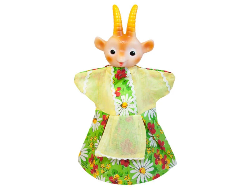 دمية قفاز "ماعز" - لعبة تعليمية ممتعة