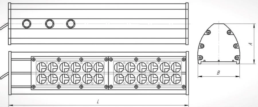 مصباح LED خارجي كونسيولي دكو أورال-سب 08-095-40-ش1 أوله1