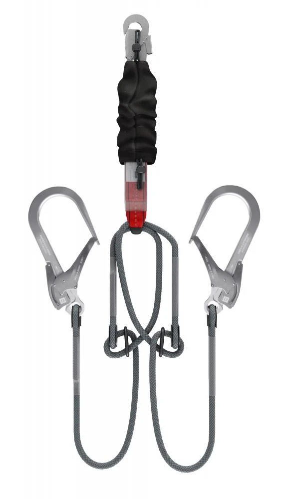 Fire-resistant Safety Lanyard with Shock Absorber ABF222