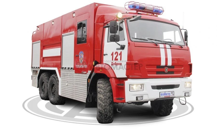 سيارة إطفاء خزان المياه AC 5.0-50 (43118) موديل 5782N8 على شاسيه كاما 43118-50