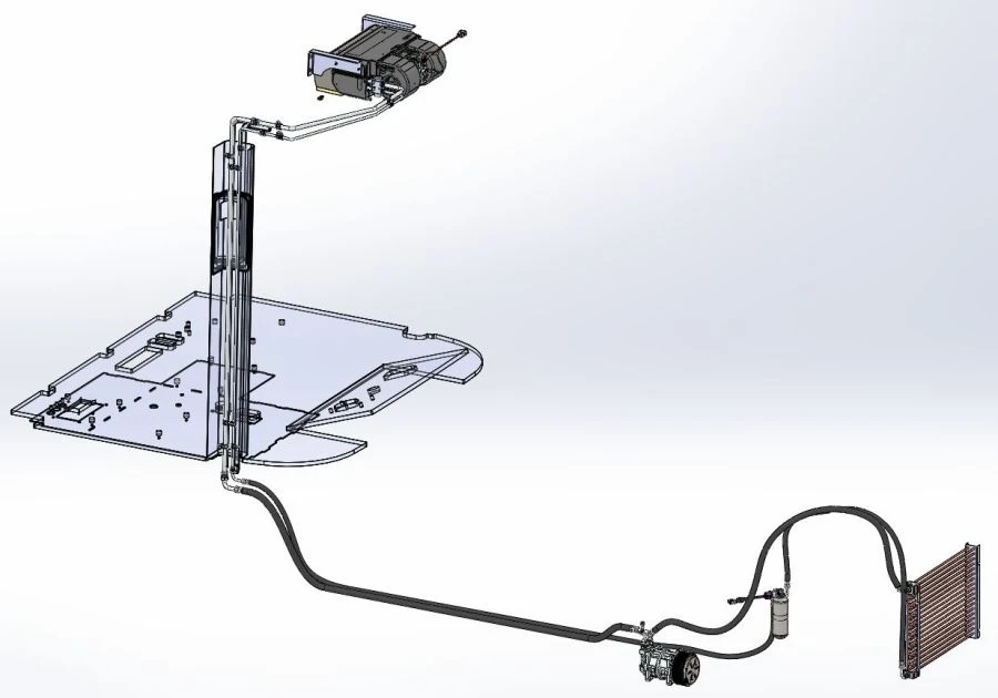 مكيف "أغسطس 23BS-K702" لداخل السيارة