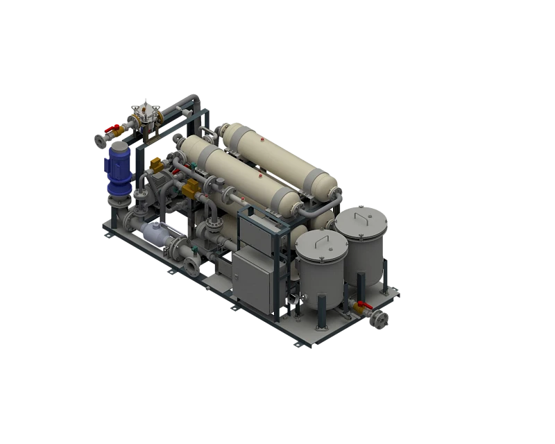 Wastewater Treatment Plant for Ship Sewage, UOSV (Capacity 50.0 m³/day)