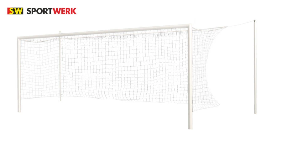 Aluminum Football Goals 7.32x2.44 m with Free-Hanging Net