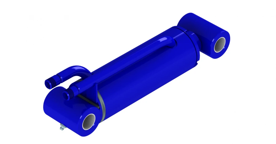Hydraulic Cylinder, 1390.00.00.00 (63x40-115 mm), 20 MPa